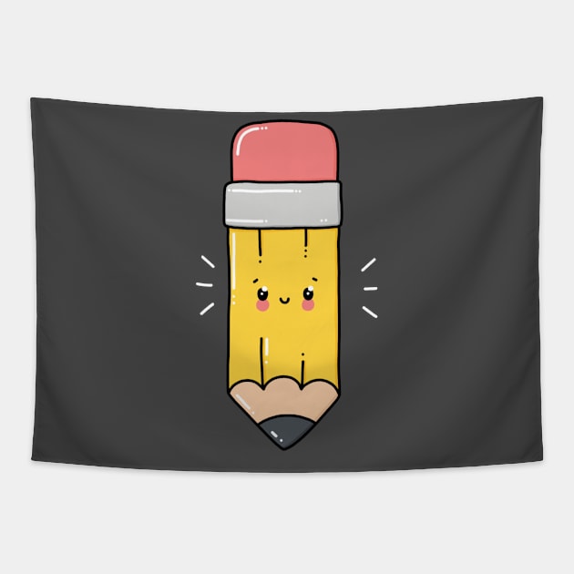 Cute Pencil Tapestry by rafs84