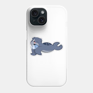 Seal with Fish Phone Case