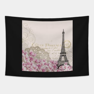 Paris,France,Travel Poster Tapestry