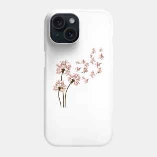 Pig Dandelion Flower Phone Case