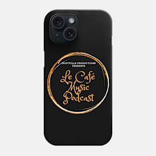 Le Café Music Podcast Phone Case