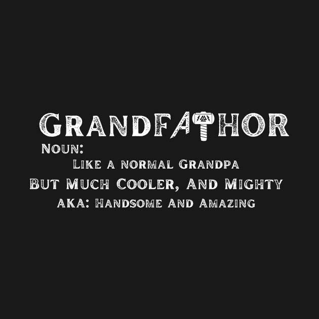 Grandpa Tshirt by VikingHeart Designs