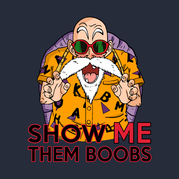 Master Roshi Pervert by VintageTeeShirt