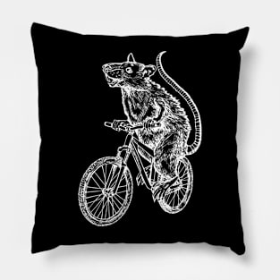 SEEMBO Rat Cycling Bicycle Cyclist Riding Bicycling Bike Pillow