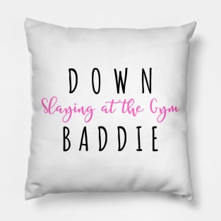 Down Baddie Slaying At The Gym Swiftie Fans TTPD Pillow