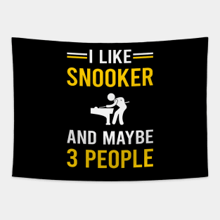 3 People Snooker Tapestry