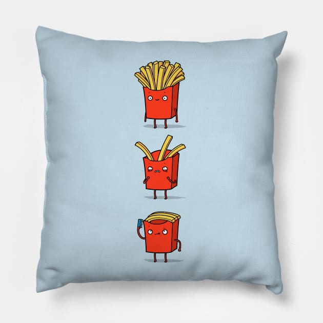 Fry Loss Pillow by Raffiti