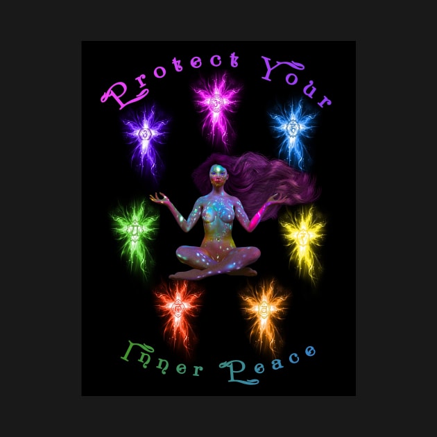 Protect Your Inner Peace Woman Chakra by allthumbs