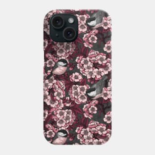 Night cherry garden Phone Case