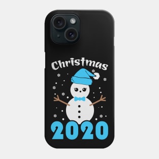 Snowman 2020 Christmas gift Phone Case