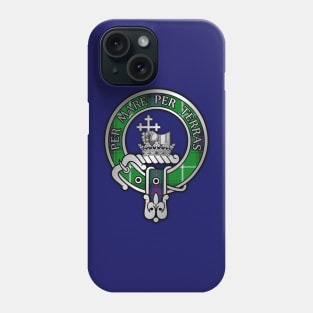 Clan MacDonald Crest & Tartan Phone Case