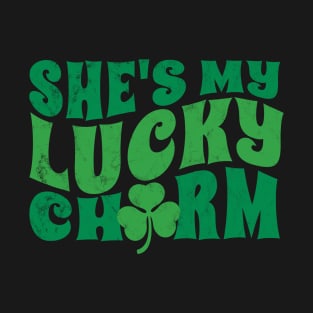 st patricks day shes my lucky charm T-Shirt