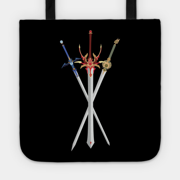 Get Wallpaper Rayearth Swords Rayearth Tote Teepublic Desktop Wallpaper Free