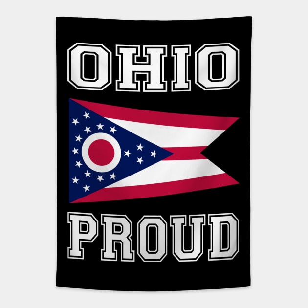 Ohio Proud Tapestry by RockettGraph1cs