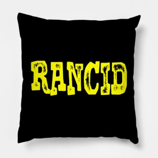 rancid yellow Pillow