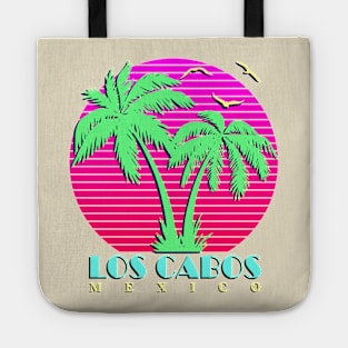 Los Cabos Mexico Palm Trees Sunset Tote