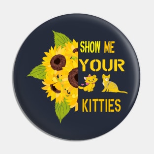 Sunflower Pin