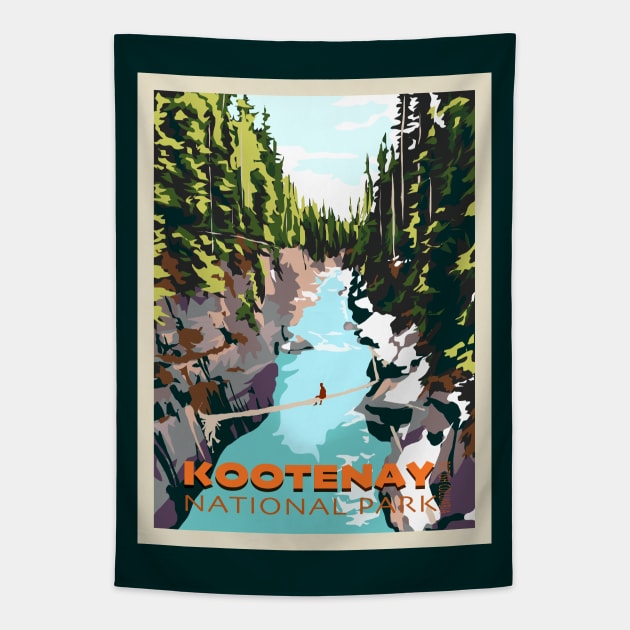 Kootenay National Park Tapestry by sigsin