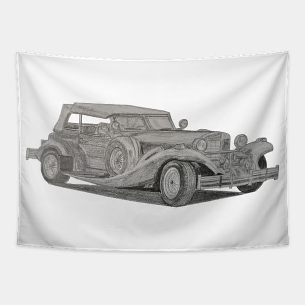 Car Tapestry by An.D.L.