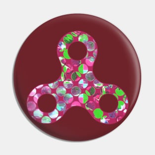 Funky circles Pin