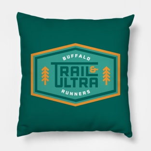 Buffalo Trail and Ultra Runners Pillow