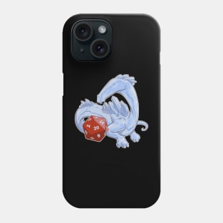 Crystal Dragon d20 Phone Case