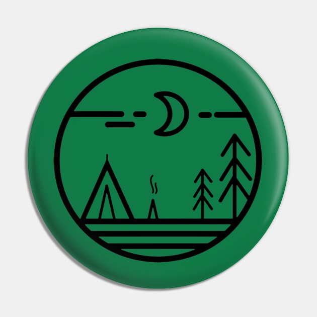Camp Logo Pin by TaliDe