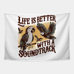 Life is better with a soundtrack Tapestry