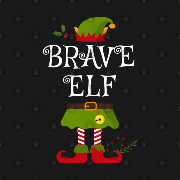 Brave Elf Shirt , Family Matching Group Christmas Shirt, Matching T Shirt for Family, Family Reunion Shirts by bkls