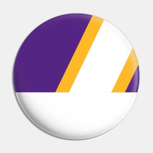 LA purple yellow Pin