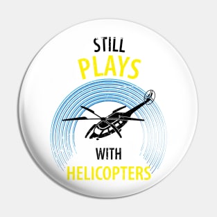 Helicopter Pilot Pin