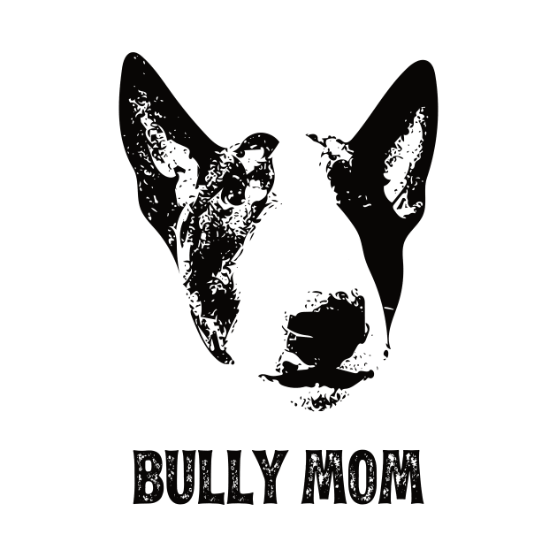 English Bull Terrier Bully Mom by DoggyStyles