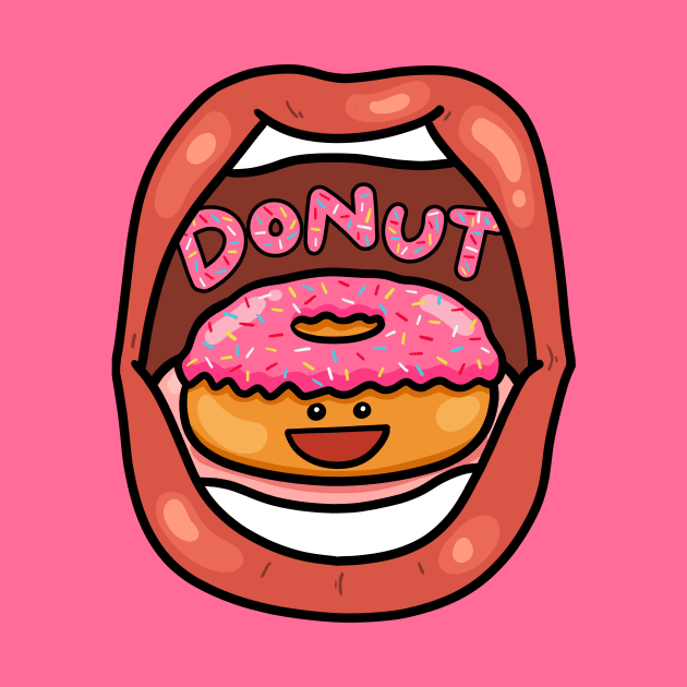 Fast Food Lover, Donut in your mouth by bubboboon