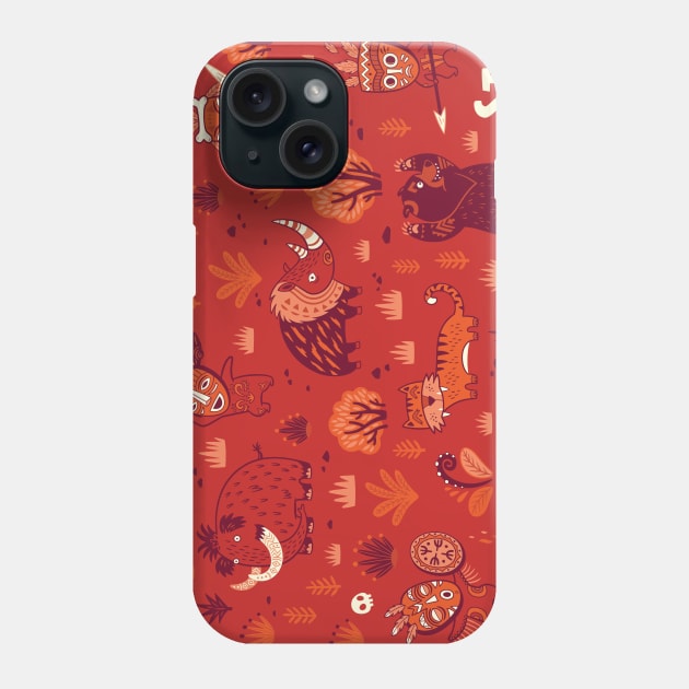 Stone Age Phone Case by PenguinHouse