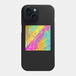 COLOUR BUBBLE SPLASH ABSTRACT WEARABLE ART Phone Case