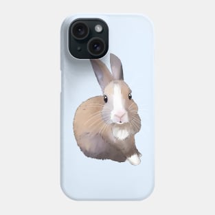 Brown Baby Rabbit _ Bunniesmee Phone Case