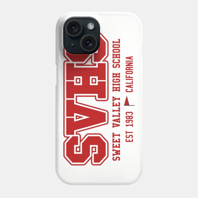 Sweet Valley High School Phone Case by Nazonian