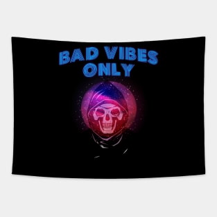 Bad Vibes Only Reaper Tapestry