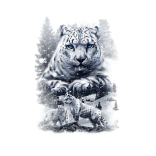 snow leopard T-Shirt