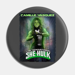 Camille-Hulk Pin