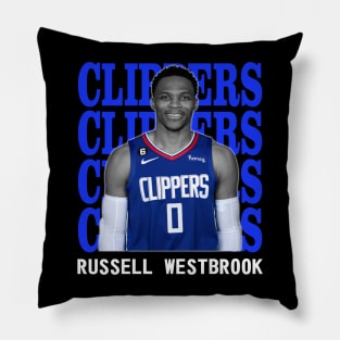 Los Angeles Clippers Russell Westbrook 0 Pillow