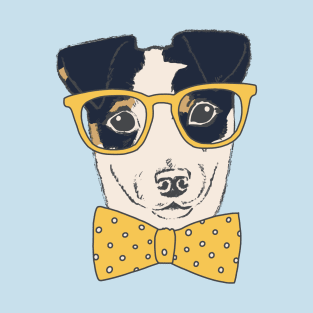 Jack Russell Terrier Hipster T-Shirt