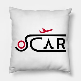 OSCAR Aviation Phonetic Alphabet Pilot Airplane Pillow