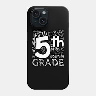 5th Grade Here Teacher Fifth Grade  Girls Phone Case