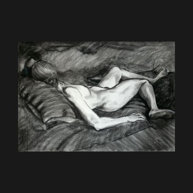 Reclining Female Nude by rozmcq