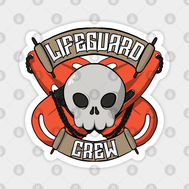 Lifeguards crew Jolly Roger pirate flag Jolly Roger TeePublic