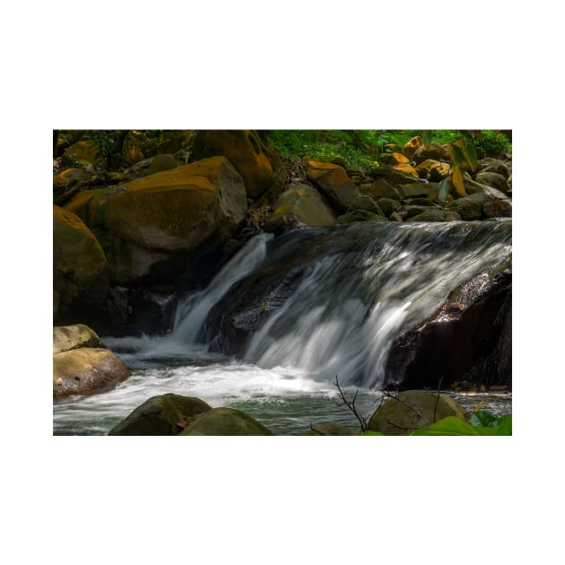 A Waterfall in the Mountains by likbatonboot