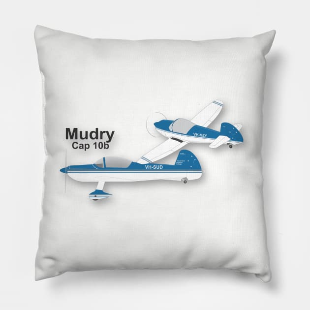 Mudry Cap 10b Pillow by GregThompson