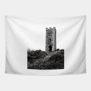 Ruins on Rock Island, County Cork, Ireland Tapestry