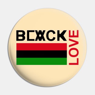 ALKEBULAN - BLACK on BLACK LOVE v2 Pin